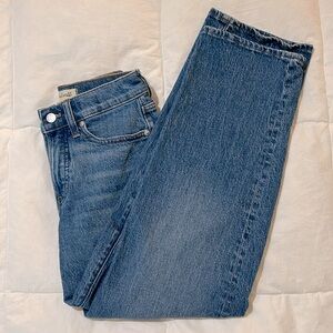 Like new MADEWELL Perfect Vintage wide-leg jeans. Size 25 petite.